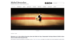 Desktop Screenshot of micheldesroches.fr